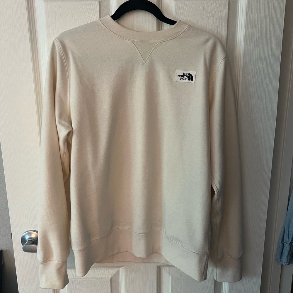 The North Face Men's Cream Crewneck Sweater